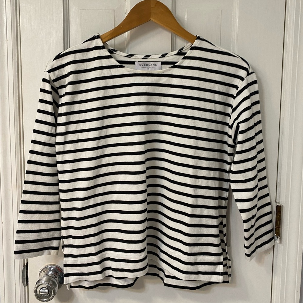 Everlane Striped Boatneck, XS